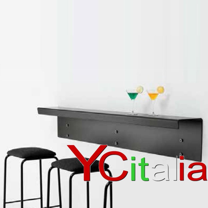 Acquista Mensola di consumazione a muro L 1500 solo su Acquista Mensola con cremagliera doppia 400 solo su ycitalia