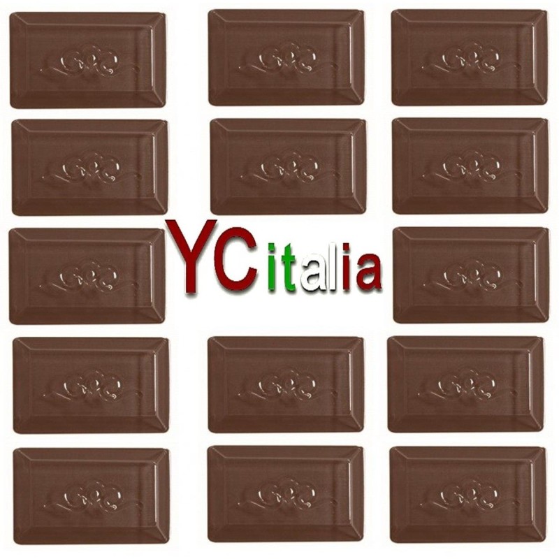4 Stampi In Silicone Per Cioccolatini - Forme Scacchi E Rettangolari, Resistenza -40°C A 230°C - Per Dolci E Gelati - Foto 2