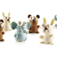 Sculture componibili in cioccolato