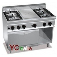 Cucina tuttapiastra a gas