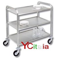 Carrelli sbarazzo inox