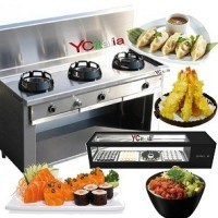 Equipement pour restaurants chinois et sushi & wok