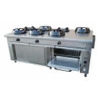 Cucina con forno